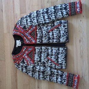 Isabel Marant x H&M embroidered jacket NWT US4